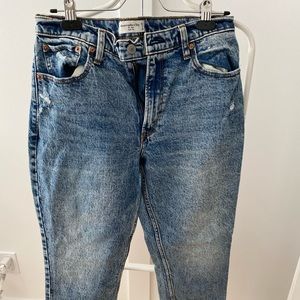 Abercrombie & Fitch mom jeans